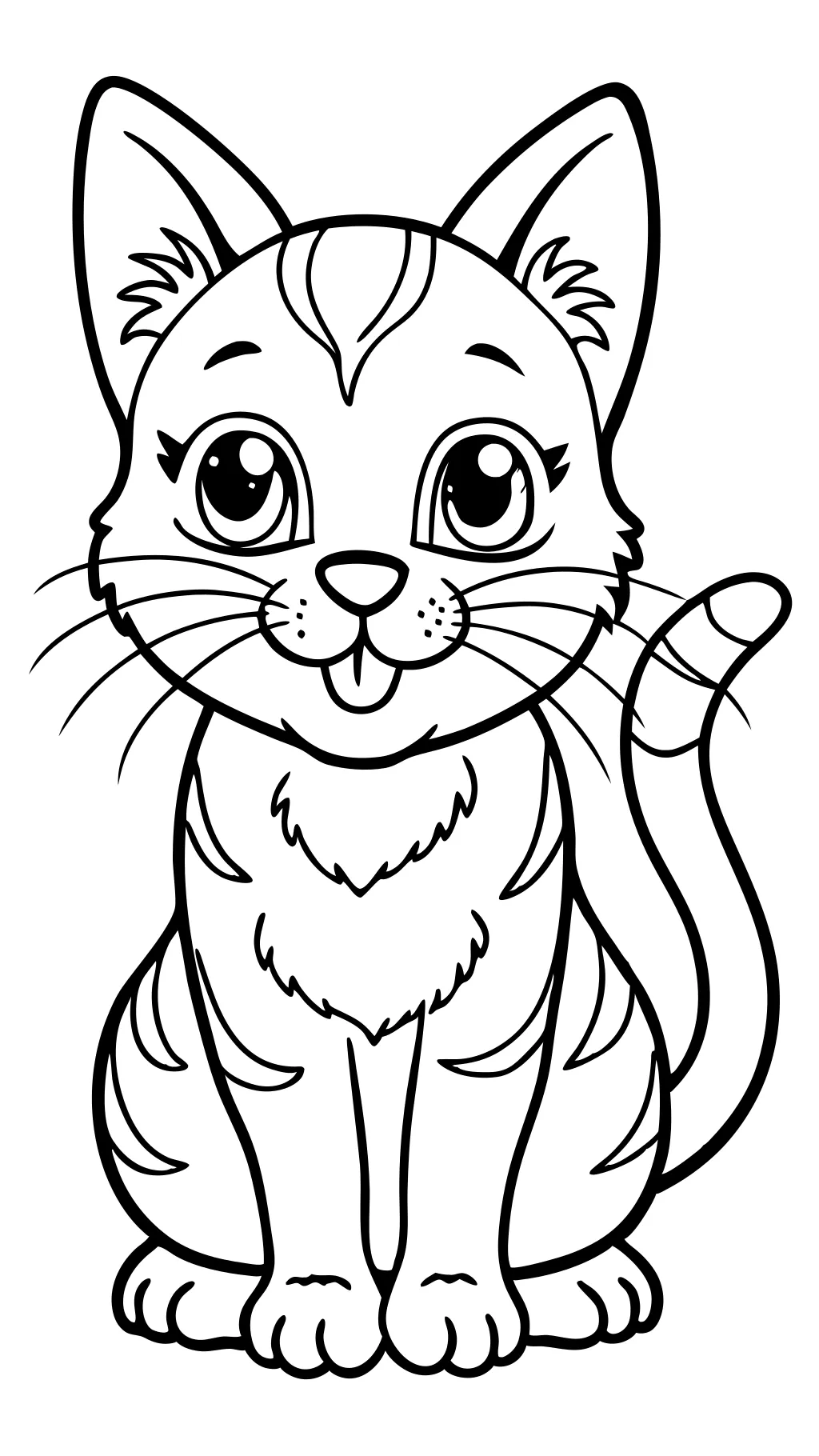 free printable coloring pages of cats